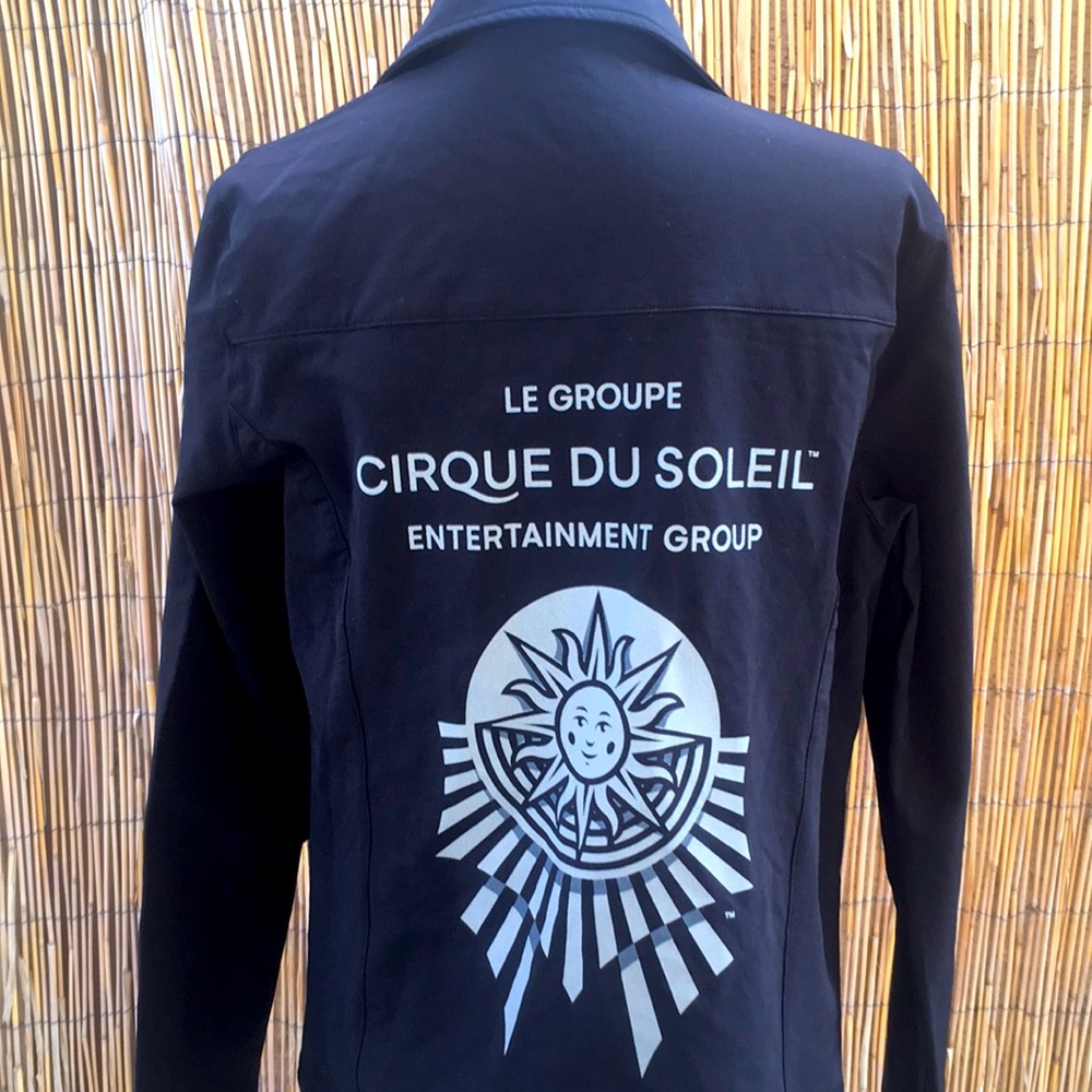 Cirque du Soleil reflective screen print  jacket